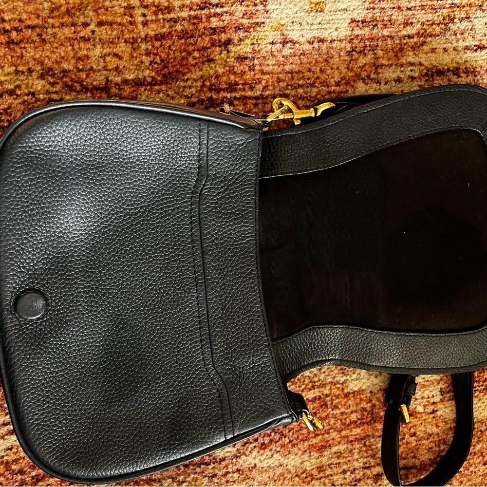 Marc Jacobs Navy Textured Leather Bag - Picture 3 of 7